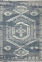 Loloi Magnolia Home by Joanna Gaines Gigi Collection GIG-03 Denim/Ivory 2'-7" x 10'-0" Runner Rug