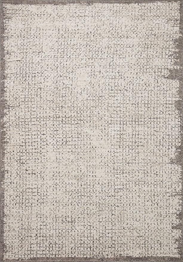 Loloi Darby Collection DAR-04 Ivory/Stone 2'-7" x 8'-0" Runner Rug