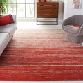 SAFAVIEH Area Rug 9x12 - Adirondack Collection - Large - Orange & Grey, Modern Ombre Design, Non Shedding & Easy to Clean, Ideal for Living Room, Bedroom, Office, Dining Space (ADR113P)