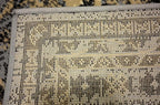 Unique Loom Taftan Collection Border Geometric Tribal Inspired Design Area Rug (2' 2 x 3' 0 Rectangular, Gray/ Black)