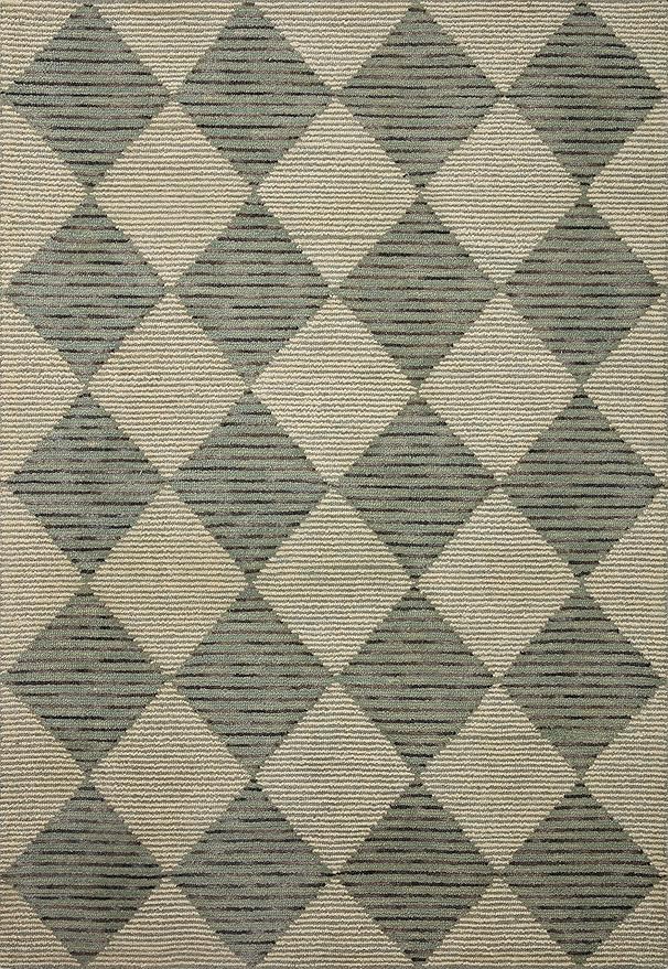 Loloi Chris Loves Julia Francis Collection FRA-01 Spa/Granite 2'-6" x 7'-6" Runner Rug