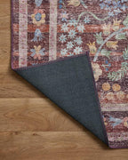 Loloi Rifle Paper Co. Maison Collection MAO-06 Red 2'-3" x 3'-9", .19" Pile Height, Accent Rug