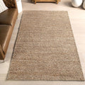 Nuloom Penelope Tan, 7'6" x 9'6", Hand-Braided, Wool & Cotton, Soft and Textured, High Traffic, Stain Resistant, Easy Clean, Durable Area Rug for Bedroom, Living Room, Dining, Foyer, Entryway