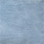 Eyely UES100F-7SQ Supersoft Haze Solid Low-Pile Indoor Area Rug, Coastal, Bohemian, Minimalist, Classic, Casual for Bedroom,Kitchen,Living Room,Non Shedding,Easy-Washing, Blue, 7' Square