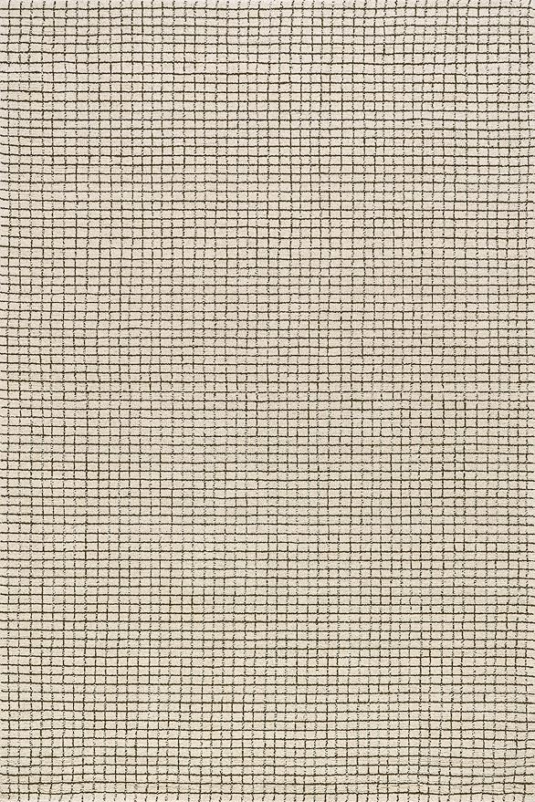 Rugs USA Melrose Green/Ivory, 5' x 8', Handmade, Wool & Cotton, Soft and Cozy, High Traffic, Stain Resistant, Easy Clean, Durable Area Rug for Bedroom, Living Room, Dining Space, Den, Entryway