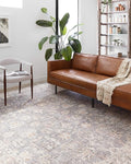 Loloi Skye Collection SKY-01 Grey/Apricot 9'-0" x 12'-0" Area Rug