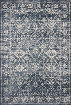 Loloi Magnolia Home by Joanna Gaines Gigi Collection GIG-02 Navy/Stone 2'-7" x 4' Accent Rug