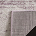 SAFAVIEH Adirondack Collection Area Rug - 10' Square, Cream & Purple, Modern Ombre Design, Non Shedding & Easy to Clean, Ideal for Living Room, Bedroom, Office, Dining Space (ADR113L)