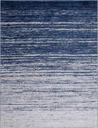 SAFAVIEH Area Rug 11x15 - Adirondack Collection - Large - Navy & Grey, Modern Ombre Design, Non Shedding & Easy to Clean, Ideal for Living Room, Bedroom, Office, Dining Space (ADR113E)