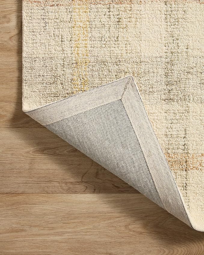 Loloi Chris Loves Julia Chris Collection CHR-04 Natural/Multi 8'-6'' x 11'-6'', .50" Pile Height, Area Rug