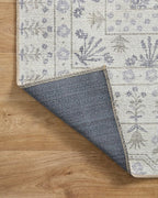 Loloi Rifle Paper Co. Maison Collection MAO-03 Rosette Ivory 2'-6" x 9'-6", .19" Pile Height, Runner Rug