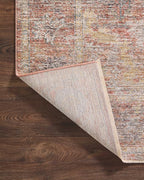 Loloi Magnolia Home by Joanna Gaines Millie Collection MIE-04 Sunset/Multi 2'-3" x 3'-10", .25" Pile Height, Accent Rug