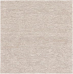 SAFAVIEH Natura Collection Area Rug - 8' Square, Beige, Handmade Wool Blend, Textured Design, Ideal for Living Room, Bedroom, Dining Space (NAT620B)