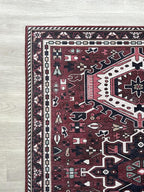 Fame Living Washable Area Rug. Modern Farmhouse. Vintage. Turkish. Bohemian. Distressed. Oriental. Traditional. Rugs for Living Room. Dining. Bedroom. Office. Entryway. Foyer. (851RR, 2'5" x 6'5")
