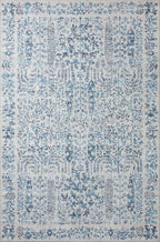 Loloi Rifle Paper Co. Maison Collection MAO-07 Blue 7'-6" x 9'-6", .19" Pile Height, Area Rug