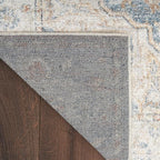 Nourison Home Astra Machine Washable Denim Multicolor 5'3" x 7' Area Rug - Easy Clean, Non Shedding, Bed Room, Living Room, Dining Room, Kitchen (5' x 7')