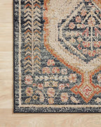 Loloi Jocelyn Collection JOC-05 Navy/Multi 2'-3" x 7'-6" .38" Thick Runner Rug