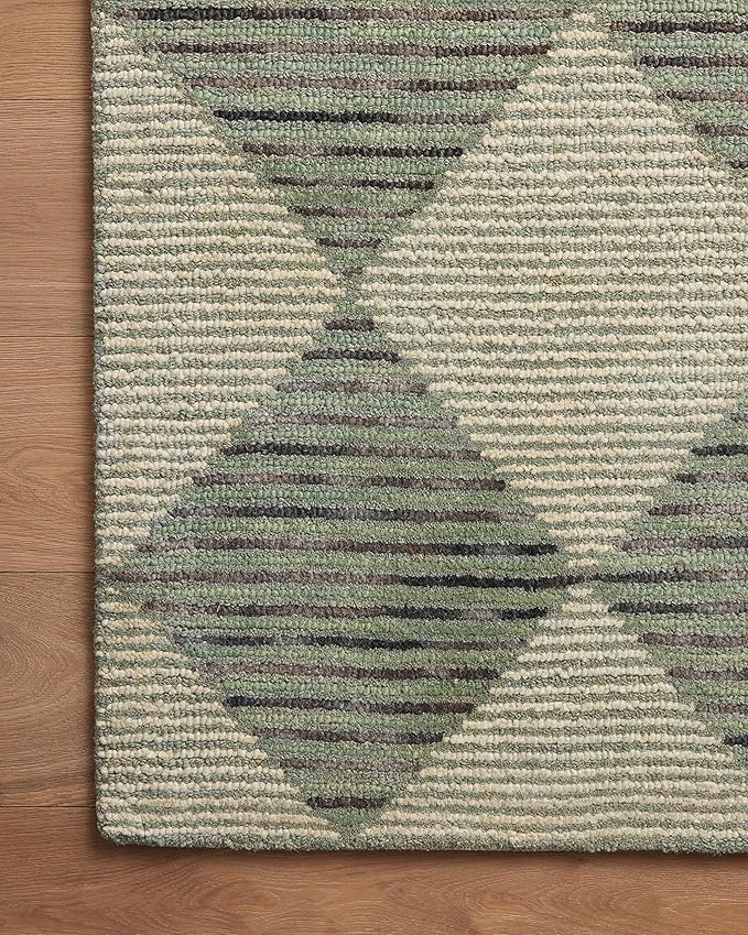 Loloi Chris Loves Julia Francis Collection FRA-01 Spa/Granite 2'-0" x 5'-0" Accent Rug