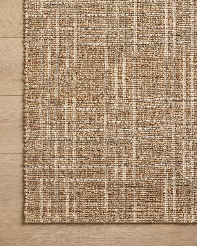 Loloi Chris Loves Julia Judy Collection JUD-01 Natural/Cream 2'-6" x 7'-6" Runner Rug