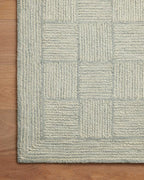 Loloi Chris Loves Julia Francis Collection FRA-03 Silver/Sky 8'-6" x 12' Area Rug
