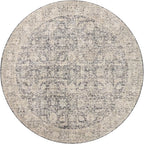 Loloi Amber Lewis Alie Collection ALE-05 Charcoal/Beige 5'-3'' x 7'-9'', .13'' Pile Height, Area Rug