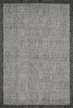 Loloi Magnolia Home by Joanna Gaines Henley Collection HNY-01 Ivory/Charcoal 8'-6" x 11'-6" Area Rug