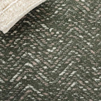 SAFAVIEH Adirondack Collection Area Rug - 4' x 6', Dark Green & Ivory, Chevron Design, Non-Shedding & Easy Care, Ideal for High Traffic Areas in Living Room, Bedroom, Dining (ADR104Y-4)