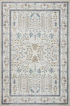 Loloi Rifle Paper Co. Maison Collection MAO-05 Wisteria Cream 2'-6" x 7'-6", .19" Pile Height, Runner Rug