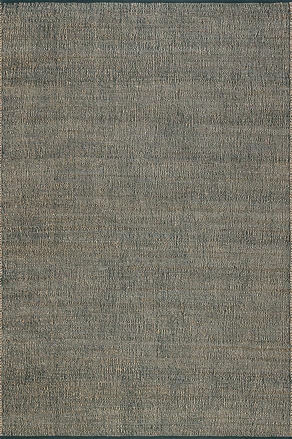 Nuloom Elfriede Handmade, Green/Natural, 6' x 9', Jute & Cotton, Textured and Earthy, High Traffic, Stain Resistant, Easy Clean, Durable Area Rug for Bedroom, Living Room, Dining, Entryway