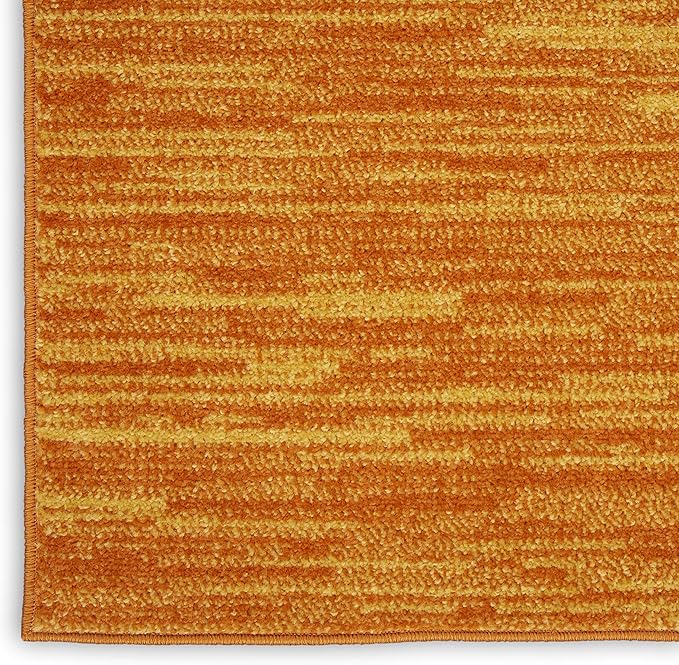 Nourison Home Nourison Essentials Sunburst 2' x 6' Area Rug - Easy Clean, Non Shedding, Bed Room, Living Room, Dining Room, Kitchen (6' Runner)