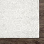 Abani Rugs Cream and Pink 4 ft. X 6 ft. Contemporary mid-Century Rug with Beige and Pink Geometric Circle. Minimalistic Design Rectangular Area Rug. Turkish Stain Resistant Area Rug.