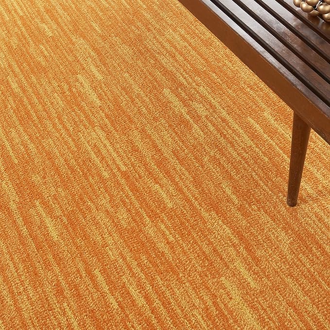 Nourison Home Nourison Essentials Sunburst 9' x 12' Area Rug - Easy Clean, Non Shedding, Bed Room, Living Room, Dining Room, Kitchen (9' x 12')