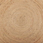 REDEARTH · Round Area Rug - 10 Feet Braided Natural Jute Rug- Artisan Made Reversible Boho Jute Rugs for Bedroom - Kitchen - Living Room - Farmhouse - Aesthetic Home Decor - Handmade Vintage Decor