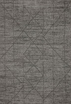 Loloi Kamala Collection KAM-06 Charcoal/Ivory 4'-0" x 6'-0" Accent Rug