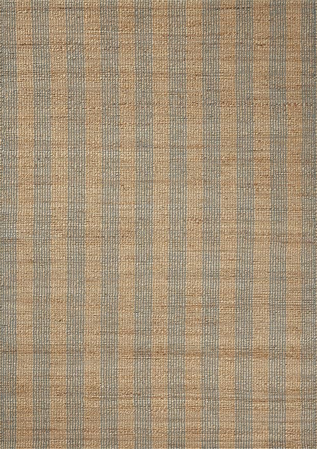 Loloi Chris Loves Julia Judy Collection JUD-04 Natural/Sky 2'-3" x 3'-9" Accent Rug