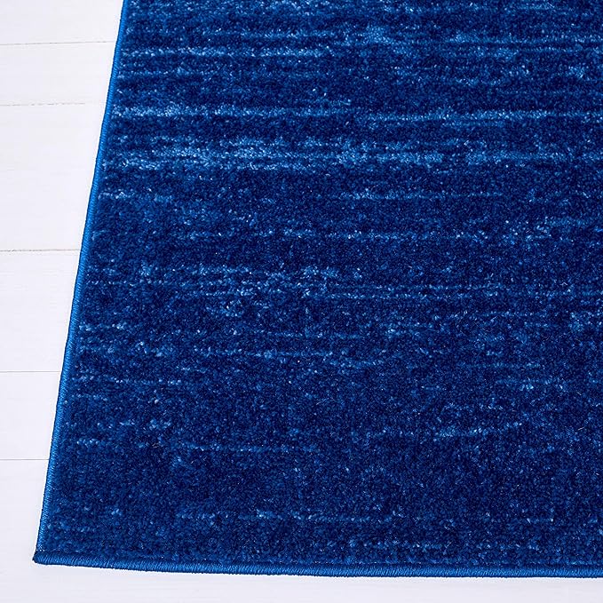 SAFAVIEH Adirondack Collection Runner Rug - 2'6" x 18', Light Blue & Dark Blue, Modern Ombre Design, Non Shedding & Easy to Clean, Ideal for Hallway, Foyer, Kitchen, Entryway, Bedroom (ADR113F)