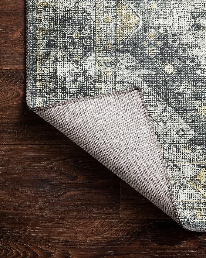 Loloi Skye Collection SKY-09 Graphite/Silver 9'-0" x 12'-0" Area Rug