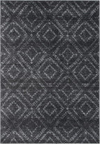 SAFAVIEH Adirondack Collection Accent Rug - 2'6" x 4', Dark Grey & Grey, Modern Distressed Design, Non-Shedding & Easy Care, Ideal for High Traffic Areas in Entryway, Living Room, Bedroom (ADR131F)