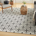 Nourison Home Nourison Essentials Ivory Black 8' x 10' Area Rug - Easy Clean, Non Shedding, Bed Room, Living Room, Dining Room, Kitchen (8' x 10')