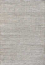 nuLOOM 5x8 Elfriede Jute & Cotton Hand Woven Area Rug, Grey, Solid Rustic Farmhouse Style, Weaved Design, Natural Fiber, For Bedroom, Living Room, Dining Room, Hallway, Office, Entryway