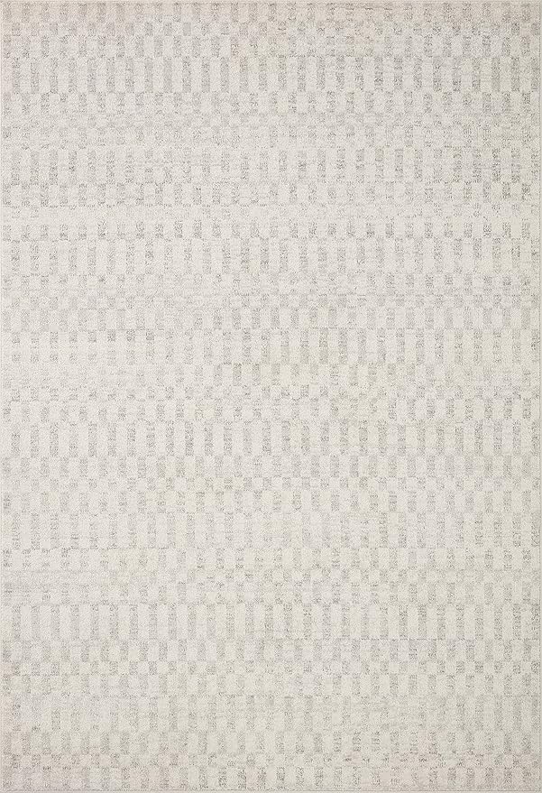Loloi Kamala Collection KAM-05 Ivory/Grey 2'-7" x 12'-0" Runner Rug