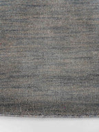 Hand Knotted Loom Wool ECO-Friendly Area Rugs - 10'x10', Round, Light Blue Color, Solid Plain Design, High Pile Handmade Anti Skid Area Rugs for Living Room, Bed Room (L00111)