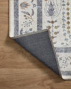 Loloi Rifle Paper Co. Maison Collection MAO-05 Wisteria Cream 2'-6" x 9'-6", .19" Pile Height, Runner Rug