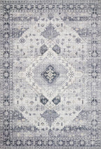 Loloi II Skye Collection SKY-02 Silver/Grey 2'-3" x 3'-9" Accent Rug