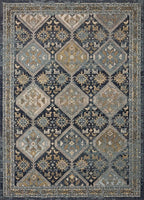 Loloi Jocelyn Collection JOC-02 Navy/Blue 2'-3" x 7'-6" .38" Thick Runner Rug