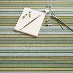 Dash & Albert Caravan Stripe Multi Machine Washable Rug, 8.5 X 11.5 Feet, Multicolored/Green Stripe Pattern