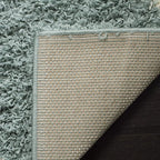 SAFAVIEH Dallas Shag Collection Area Rug - 10' Square, Seafoam & Ivory, Trellis Design, Non-Shedding & Easy Care, 1.5-inch Thick Ideal for High Traffic Areas in Living Room, Bedroom (SGD257C)