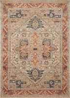Loloi Jocelyn Collection JOC-01 Sand/Multi 7'-10" x 10' .38" Thick Area Rug
