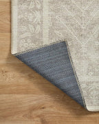 Loloi Rifle Paper Co. Maison Collection MAO-02 Bough Natural 3'-0" x 3'-0" Round, .19" Pile Height, Accent Rug
