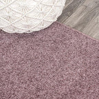 JONATHAN Y Haze Solid Low-Pile Light Purple Runner Rug 2x8, Coastal,Bohemian,Minimalist,Classic, Easy-Cleaning for Living Room,Bedroom,Kitchen,Pet Friendly,Non-Shedding (SEU100R-28)